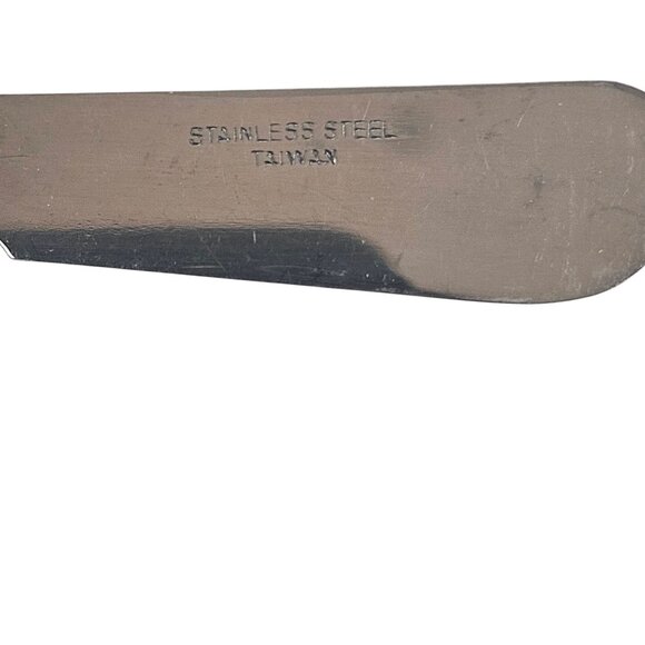 Christmas Spreader Knives Cake Server Santa Snowman Holiday Flatware Lot Charcut - Picture 10 of 12